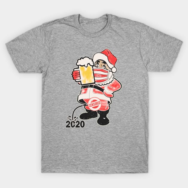 Santa 2020 T-Shirt by Etopix